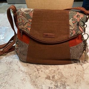 Sakroots Foldover Crossbody - Sienna Spirit Desert